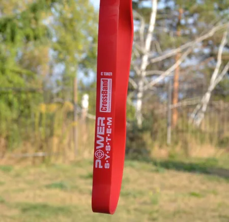 Эспандер петля резинка для фитнеса и кроссфита Power System PS-4053 CrossFit Level 3 Blue сопротивление 15 - 40 кг