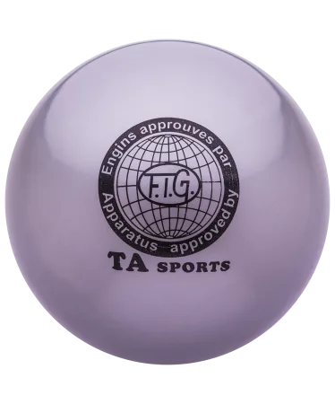 М'яч для художньої гімнастики 19 см сірий FG-8-19-GREY