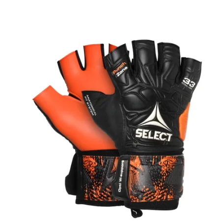 Рукавички воротарські Select GOALKEEPER GLOVES FUTSAL LIGA 33 чорний, оранжевий (Оригінал) 9