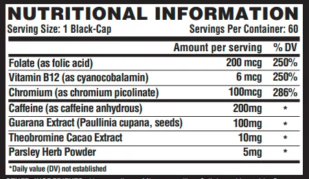 Lipo 6 Black Hers Ultra concentrate - 60 капсул