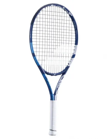 Babolat Drive 25 blue/white Racket with Case