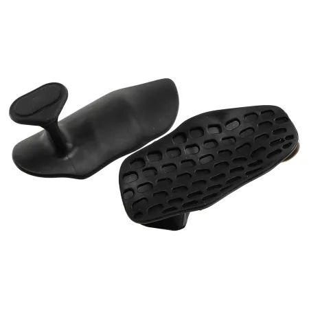 Накладки на долоні грипси Gym Grips силіконові, 2 шт, чорні - 9х5х3,5 см