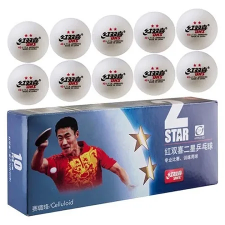 Кульки для настільного тенісу DHS 2*, 10 шт