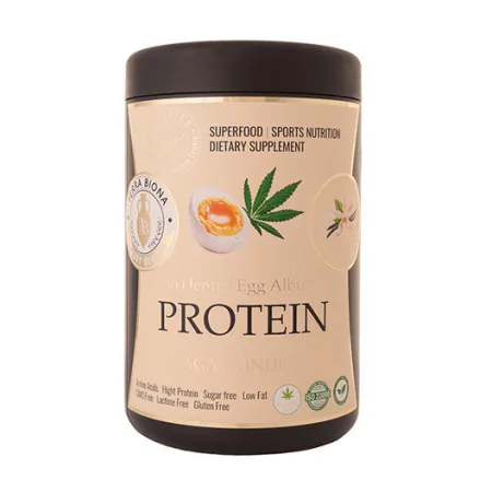 Hemp Protein + Agave Inulin - 700 г ванільь