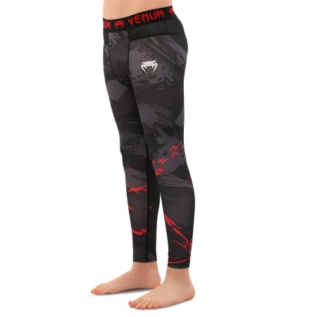 Костюм компресійний дитячий рашгард лонгслів штани і шорти VNM чорний-червоний 9529B-9629B-V5020 XS