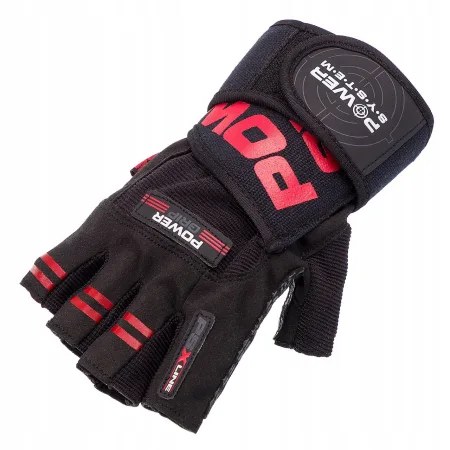 Рукавички для фітнесу Power System PS-2800 Power Grip Red - L