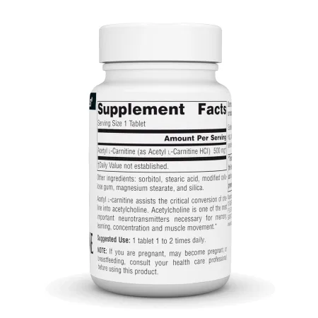 Acetyl L-Carnitine 500 мг - 30 таблеток