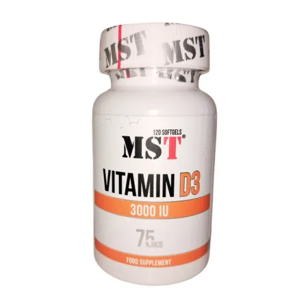 Vitamin D3 3000 IU (75 мкг) (120 софтгель)