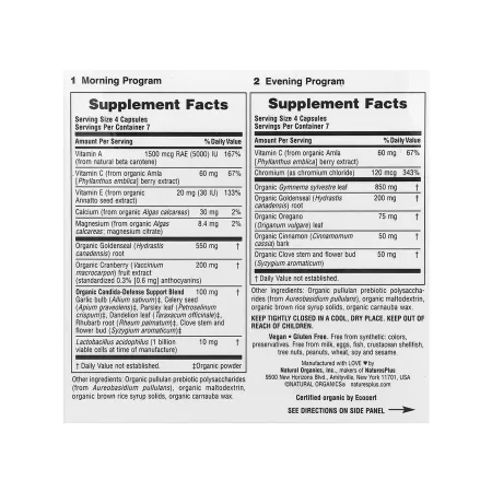 Candida Cleanse 7 Day Program - 28 caps.