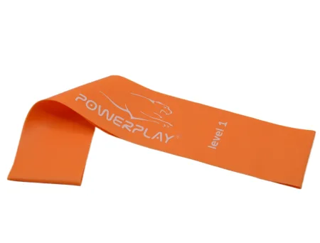 Резинка для фітнесу PowerPlay 4140 Level 1 Stretch Band 1 - 5 кг. помаранчева