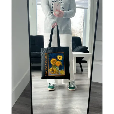 Екошопер BookOpt BK4096 Van Gogh Six Sunflowers чорний
