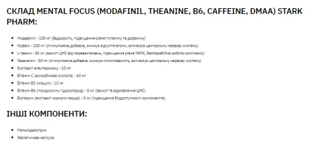 Mental Focus - 300 капсул
