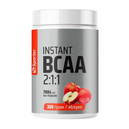 Instant BCAA 2:1:1 - 300 г яблуко