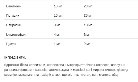 Beef Amino 2000 - 300 таблеток