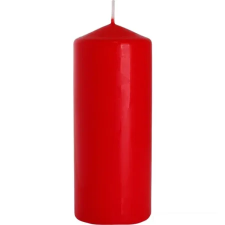 Свічка столова циліндр Bispol sw60/150 030 червонй