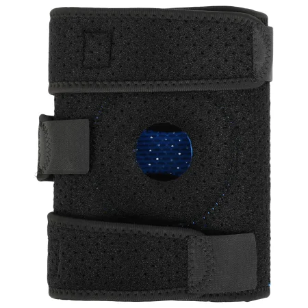 Наколінник регульований із ребрами жорсткості Mute 1 шт чорний 9069