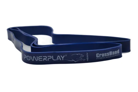 Еспандер-петля (гумка для фітнесу і кроссфіту) PowerPlay 4115 Power Band синя (20-45 кг)