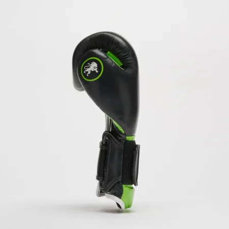 Боксерські рукавиці Leone GN115 PROFESSIONAL 2 Black 16 унцій (бинти 4 м. в комплекті)