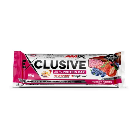 Exclusive Protein Bar 25% - 85 г лісові ягоди