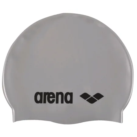 Шапка для плавання Arena CLASSIC SILICONE срібляста універсальний (оригінал)