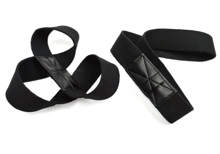 Лямки атлетичні EasyFit для турніка та поперечини чорні