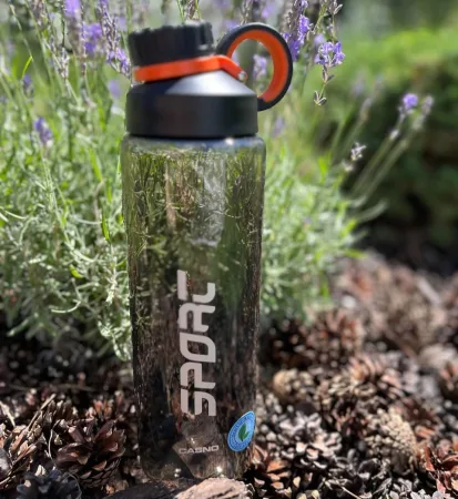 Пляшка для води CASNO - 1000 мл KXN-1236 сіра