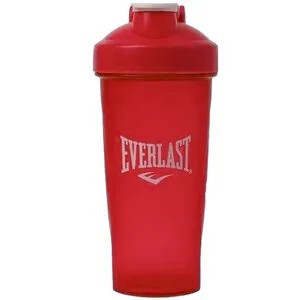 Пляшка (пляшечка) шейкер спортивна з вінчиком 700 мл Everlast червоний