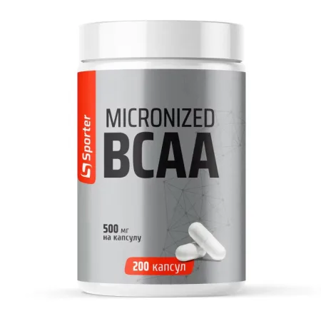 Micronized BCAA - 200 капсул