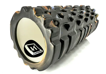 Масажний ролик EasyFit Grid Roller 33 см v.1,1 Multi чорний