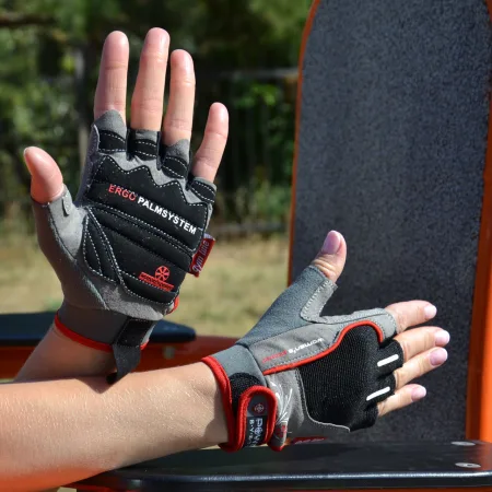 Рукавички для фітнесу Power System PS-2570 Woman’s Power жіночі Black/Red - S