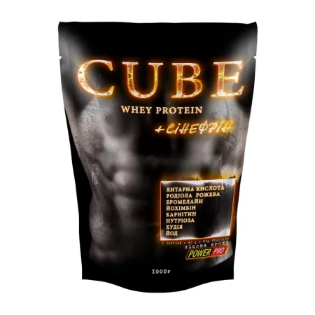 CUBE Whey Protein - 1 кг лісові ягоди