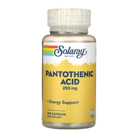 Pantothenic Acid 250 мг - 100 капсул