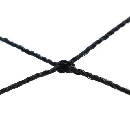 Сітка для волейболу 9,5х1,0 м з тросом чорний