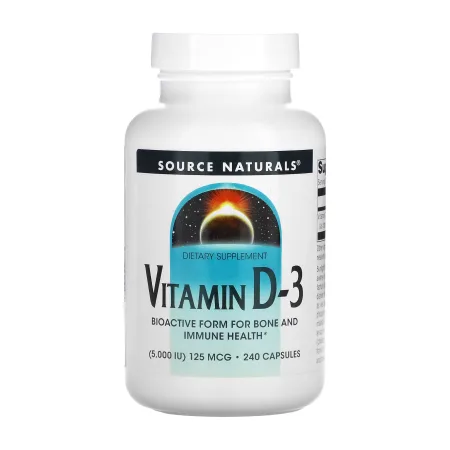 Vitamin D-3 5000 IU - 240 капсул