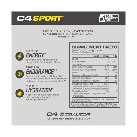 C4 Pre Workout - 201 г кавун