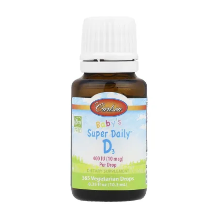 Super Daily D3 for Baby 400 IU - 365 веган краплі 10,3 мл
