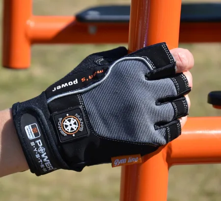 Рукавички для фітнесу Power System PS-2580 Man’s Power Black/Grey - S