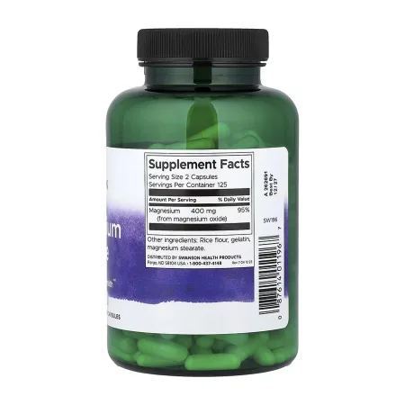 Magnesium Oxide 200 мг - 250 капсул