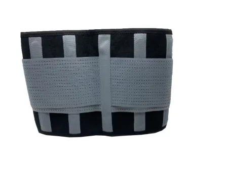 Пояс-корсет для підтримки спини PowerPlay 4305 (110*24 см) чорно-сірий