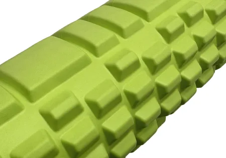 Масажний ролик EasyFit Grid Roller 45 см v.2,1 салатовий