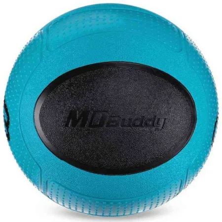М'яч медичний медбол Medicine Ball 3 кг синій-чорний