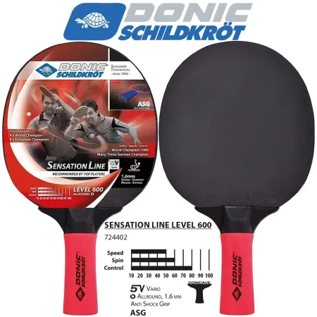 Ракетка для настільного тенісу Donic-Schildkrot Sensation 600 (Оригінал) 724402