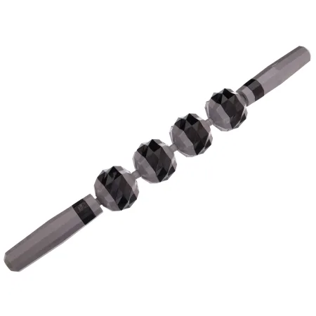 Масажер-палиця роликовий 4 масажерів massager рожевий - 46 см