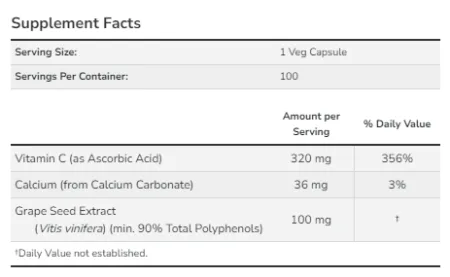 Grape Seed 100 мг - 100 капсул