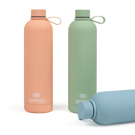 Термос Sport 1000 мл колір персиковий BG09-5