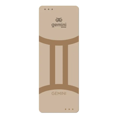 Коврик для йоги каучуковый полиуретан Pro Zodiac Sport Pro близнецы 183 см*68 см*5 мм