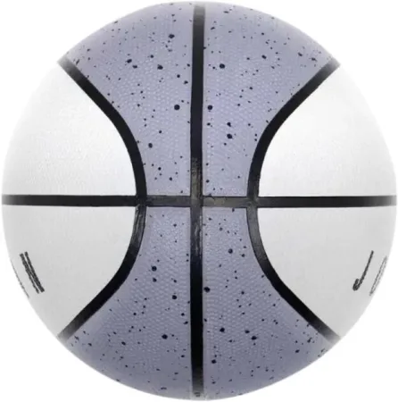 М'яч баскетбольний Nike JORDAN PLAYGROUND 2.0 8P DEFLATED CEMENT GREY/WHITE/BLACK/FIRE RED розмір 7 (оригінал)