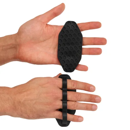 Накладки на долоні грипси Gym Grips Gloves силіконові 2 шт. чорний TA-6742
