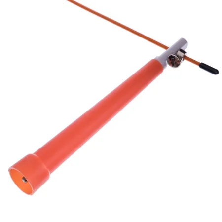 Скакалка швидкісна кросфіт зі сталевим тросом Чорний - 300 см