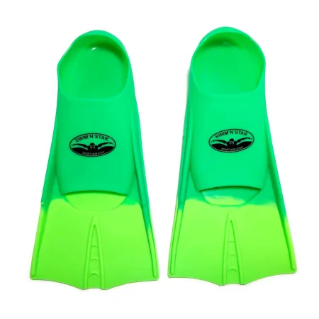Ласти для плавання розмір 27-29 зелено-салатовий